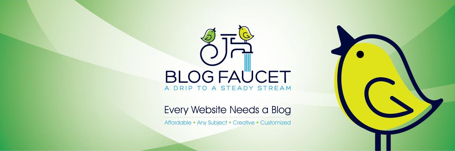 blogfaucet's profile banner image
