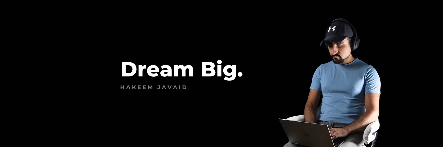 𝗛𝗮𝗸𝗲𝗲𝗺 𝗝𝗮𝘃𝗮𝗶𝗱 • Founder & Creator banner