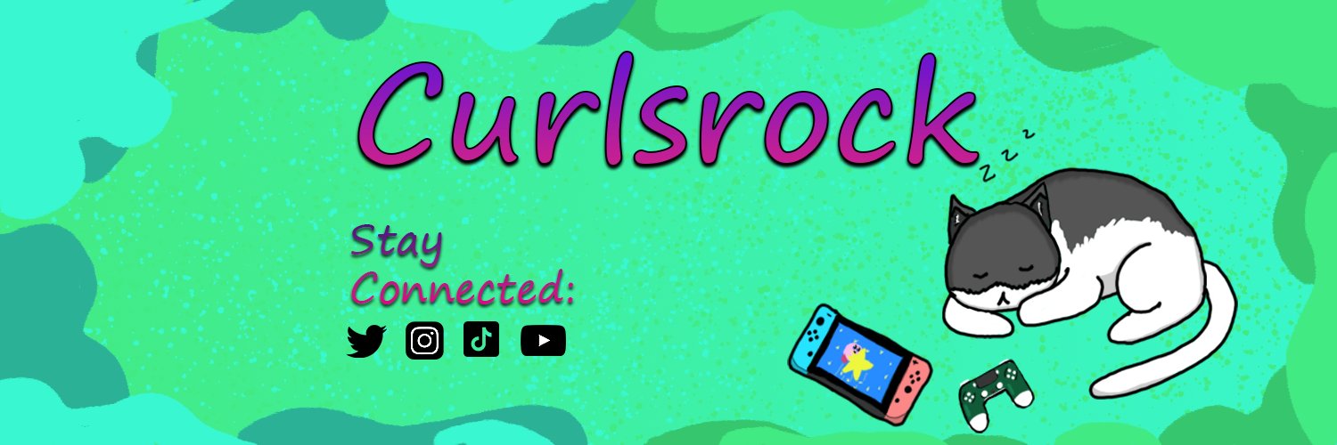 Curlsrock (she/they) banner