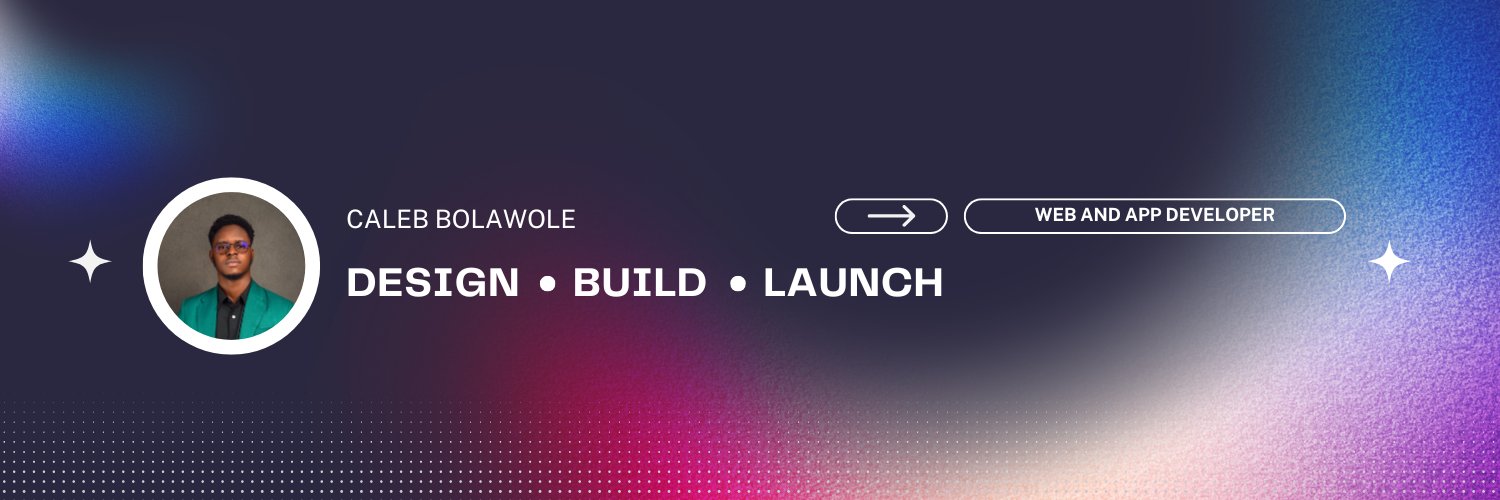 BolawoleCaleb's profile banner image