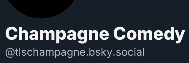 Champagne Comedy banner
