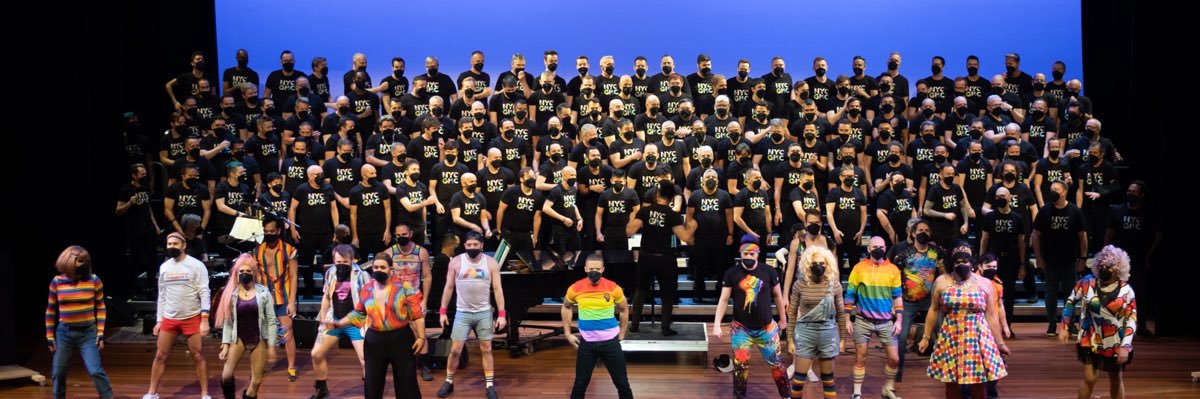 NYC Gay Men's Chorus banner