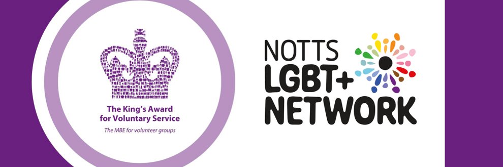 Notts LGBT+ Network banner