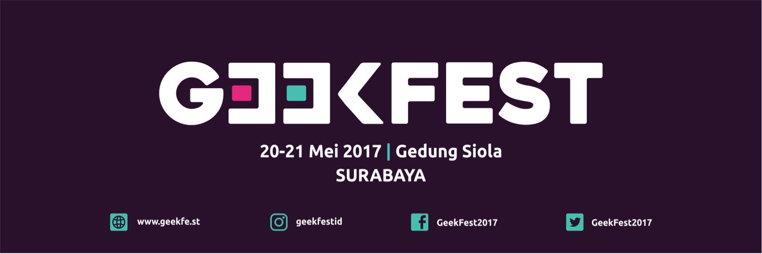 GeekFestID's profile banner image