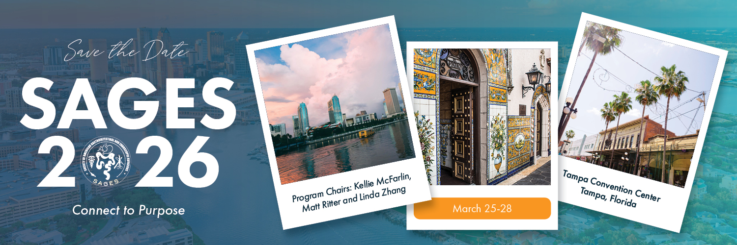 SAGES is in Tampa in 2026! banner