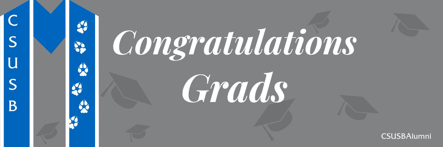 CSUSB Alumni banner