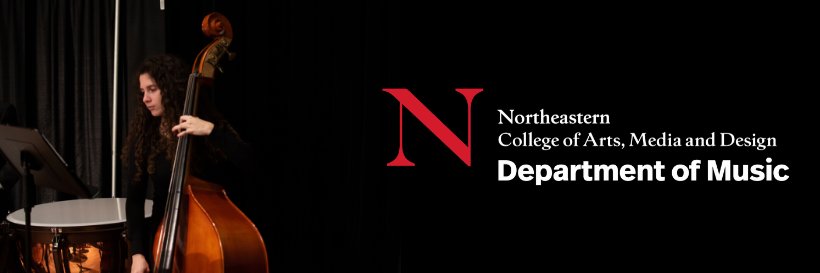 Northeastern U. Music banner