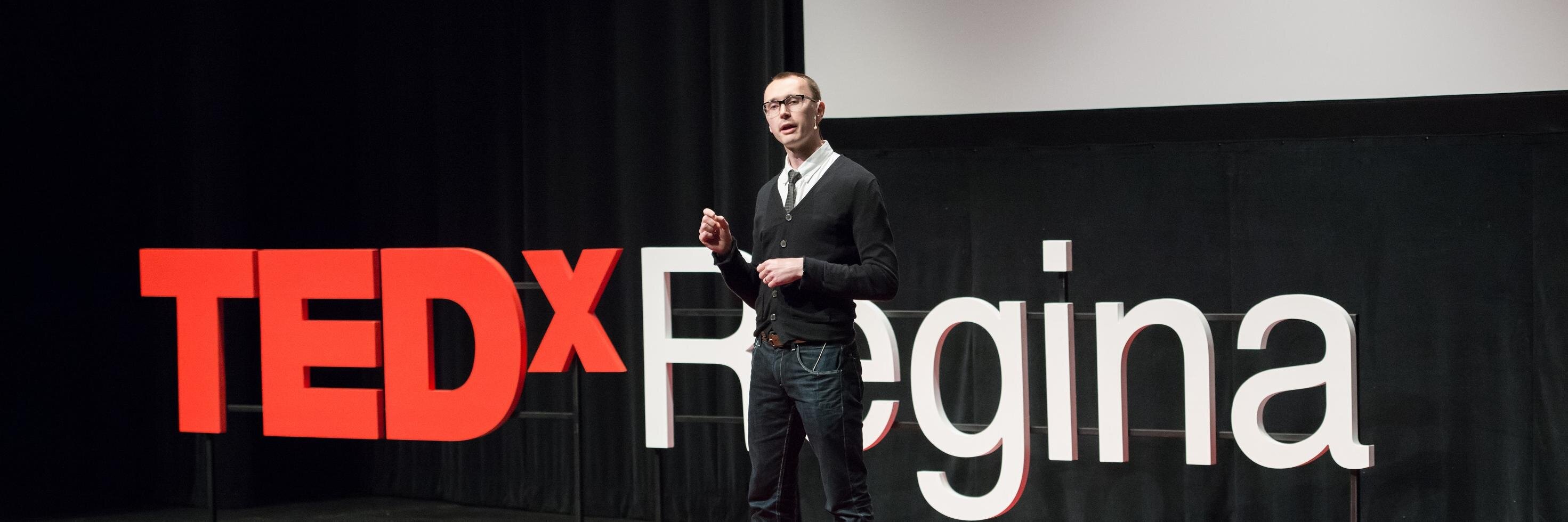 TEDxRegina banner