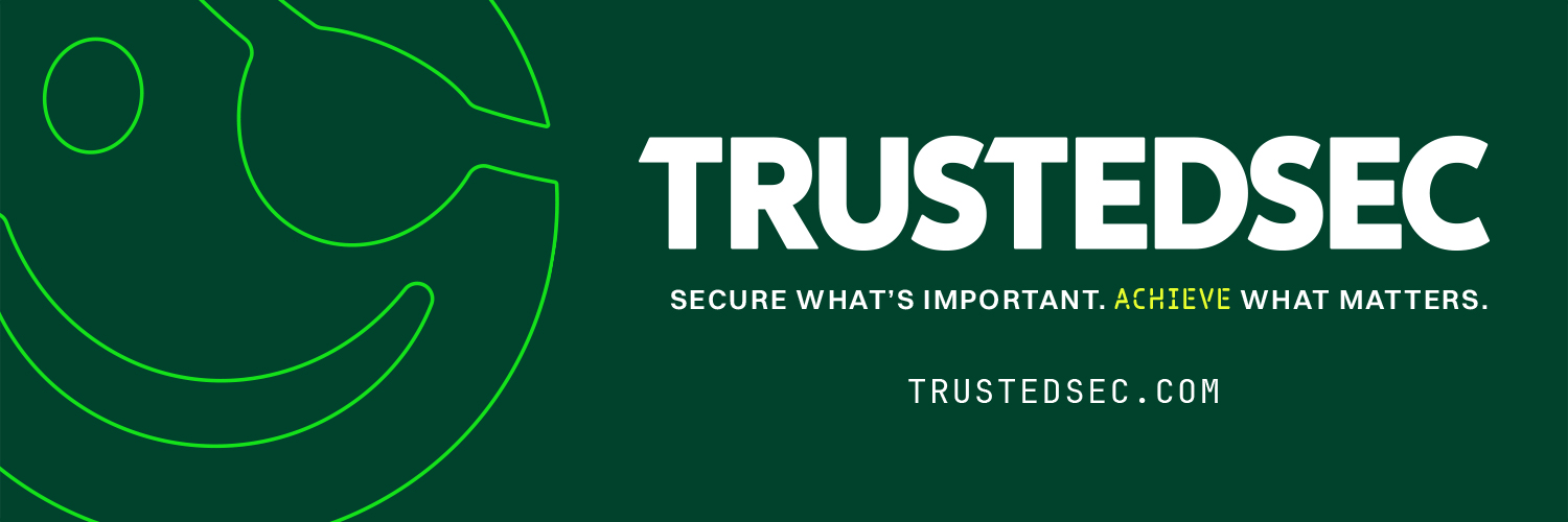 TrustedSec's profile banner image
