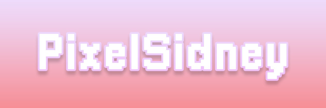 PixelSidney's profile banner image