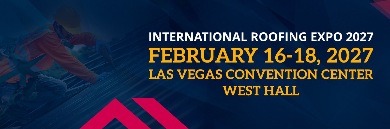 International Roofing Expo (IRE) banner