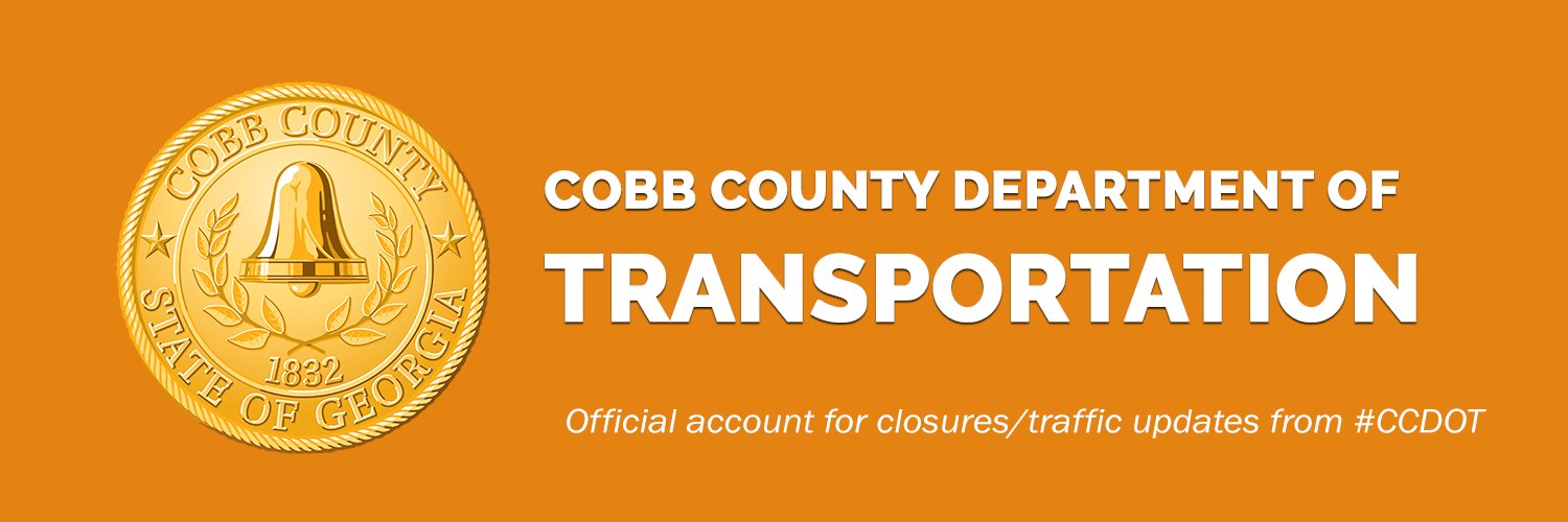 Cobb County DOT banner