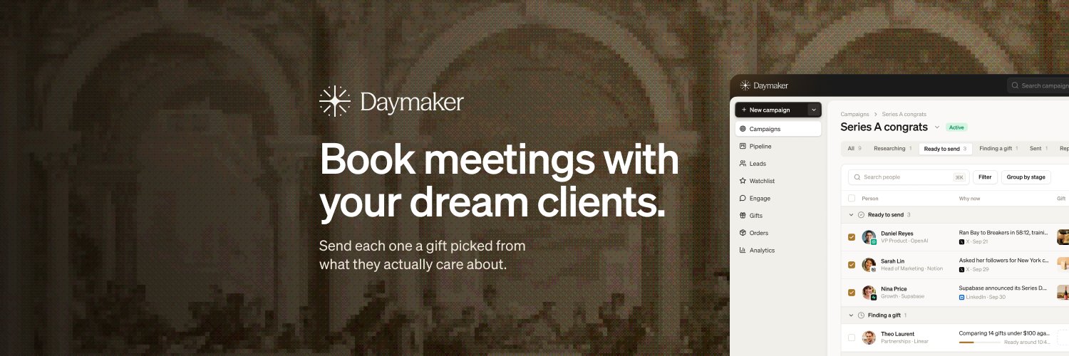 daymakerguy's profile banner image