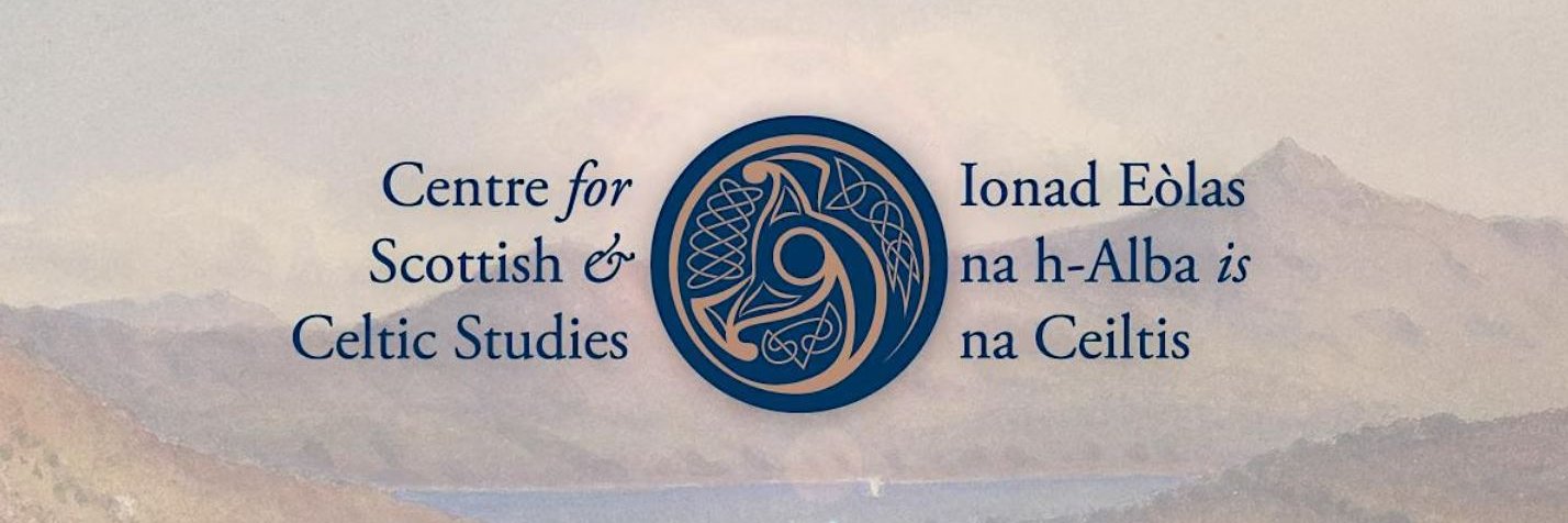 Centre for Scottish & Celtic Studies's banner