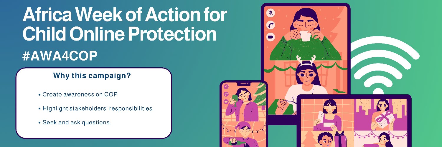 Africa Week of Action For Child Online Protection banner