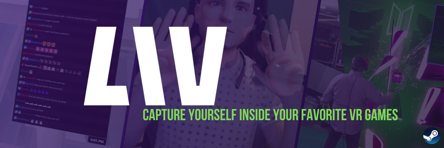 LIV's banner