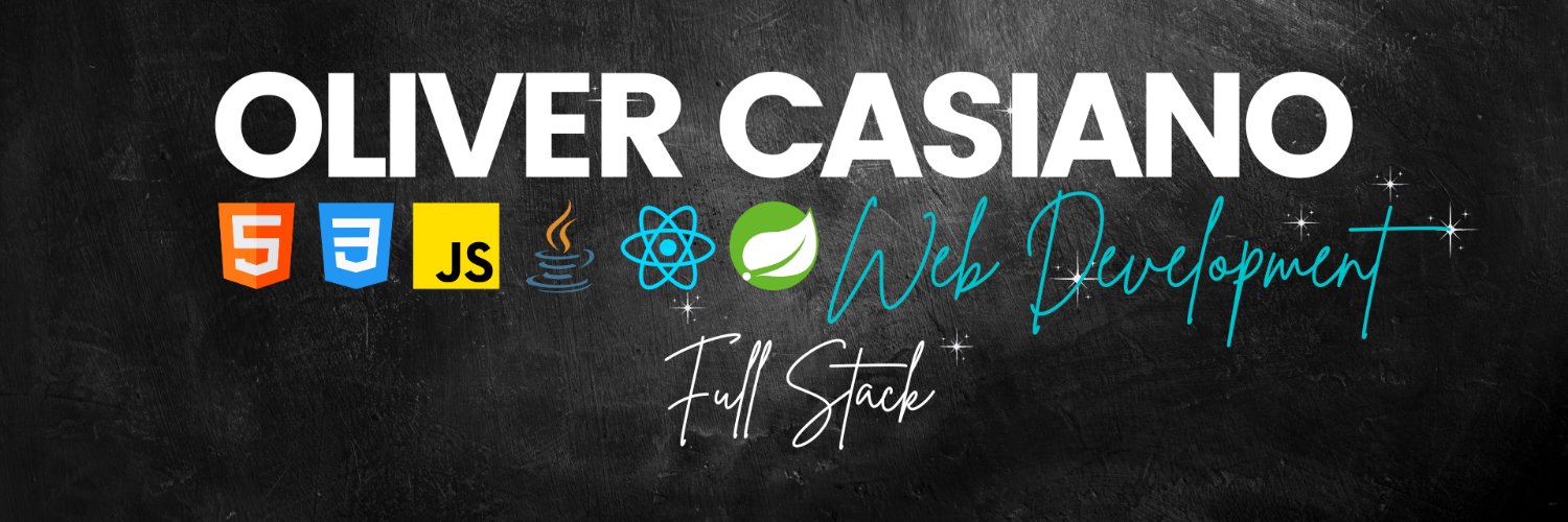 Oli Casiano Development banner