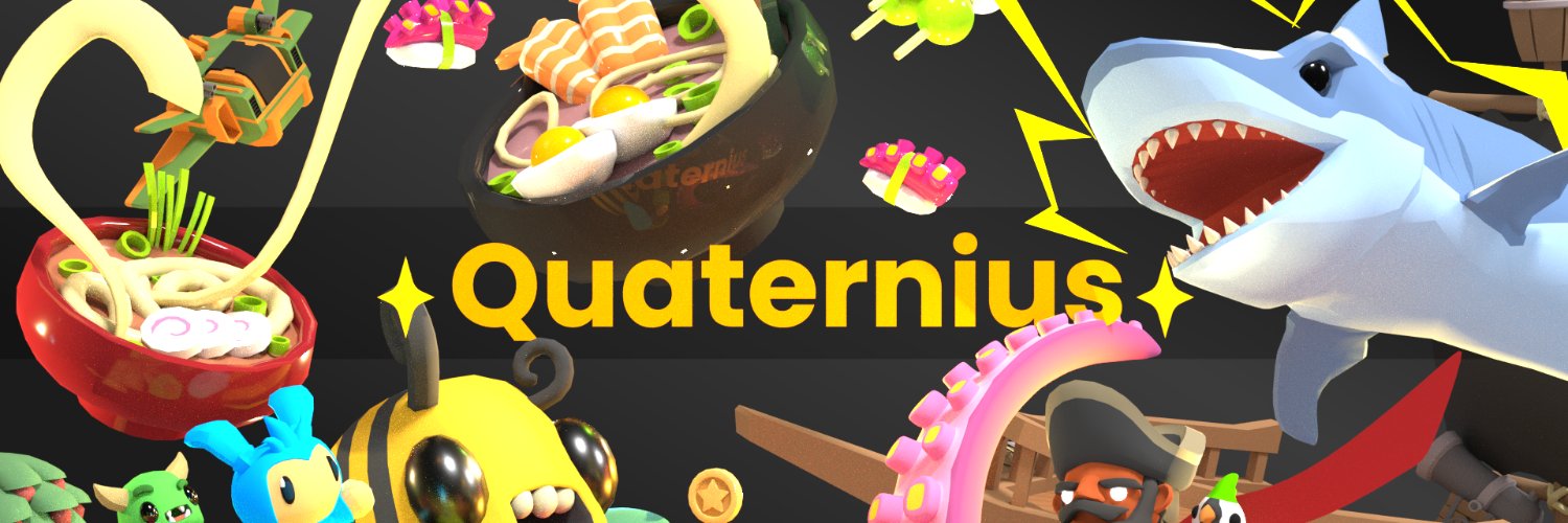 Quaternius's banner