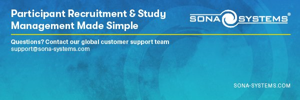 Sona Systems banner