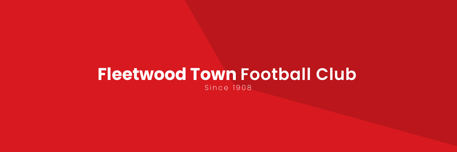 Fleetwood Town Football Club's banner