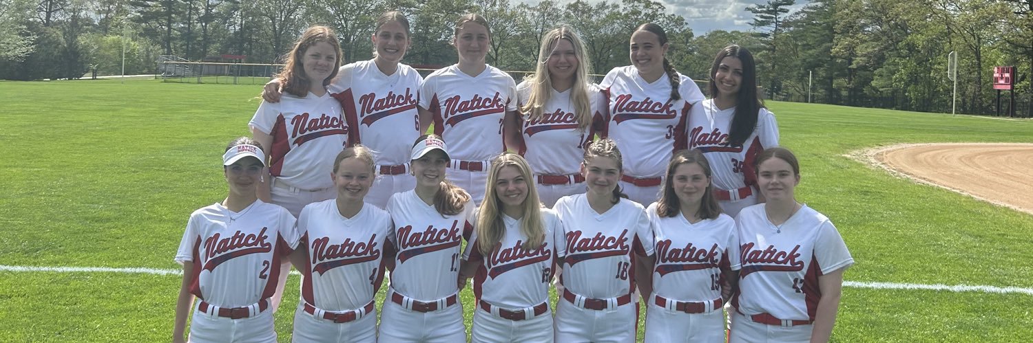 Natick High School Softball banner