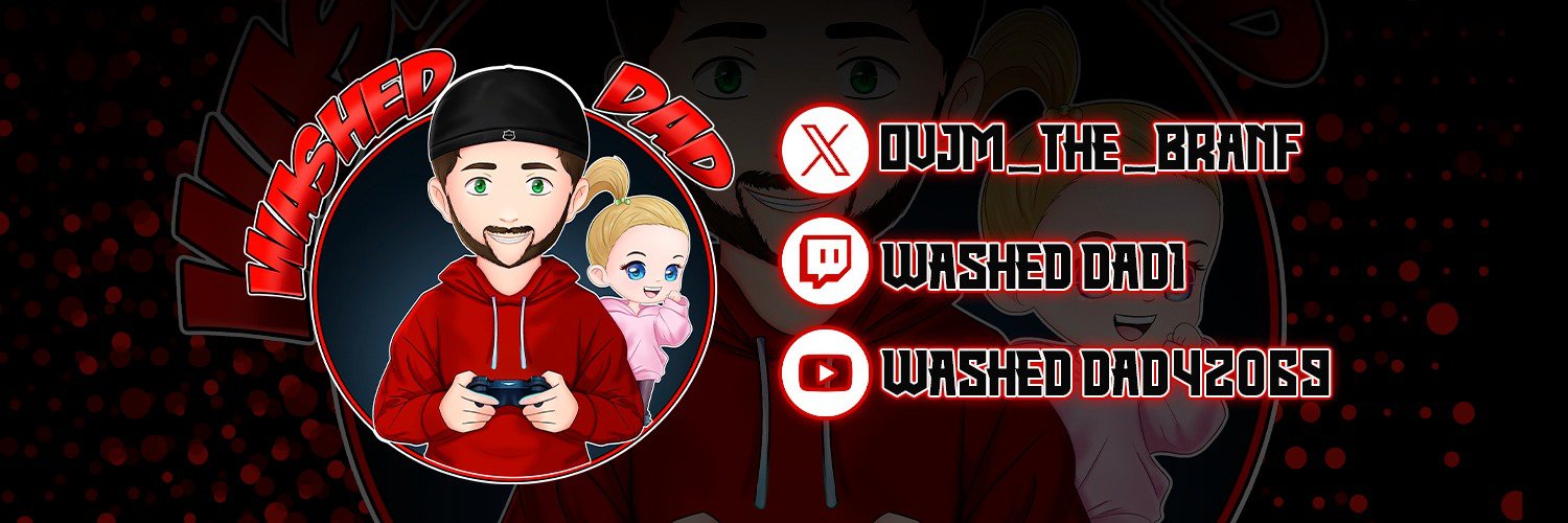 Washed Dad Plays banner