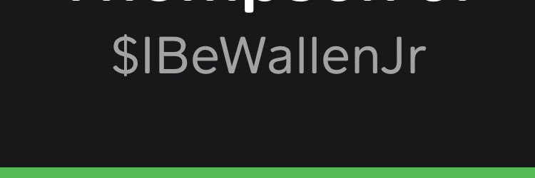 IBeWallenn's profile banner image