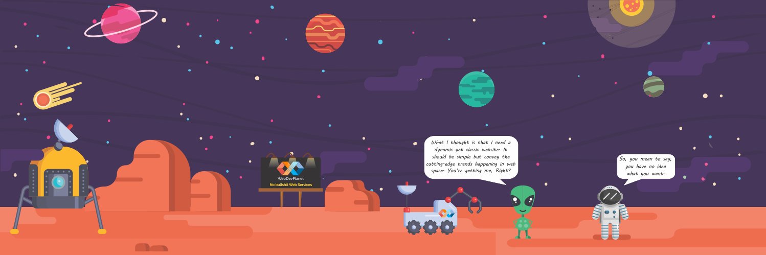 planetwebdev's profile banner image