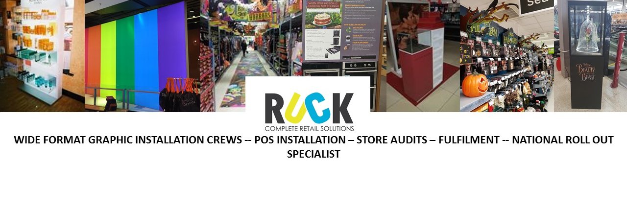 Ruck Retail Signage Installations banner