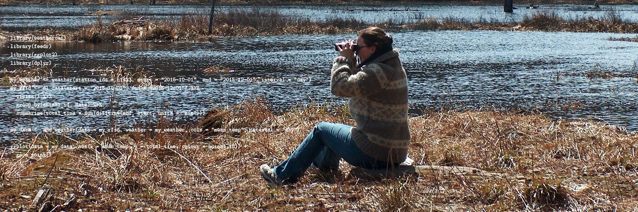 Steffi LaZerte - @steffilazerte@fosstodon.org banner