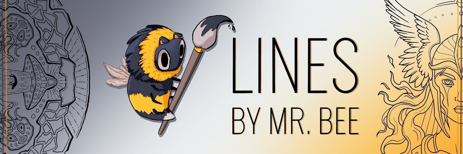 linesbymrbee's profile banner image
