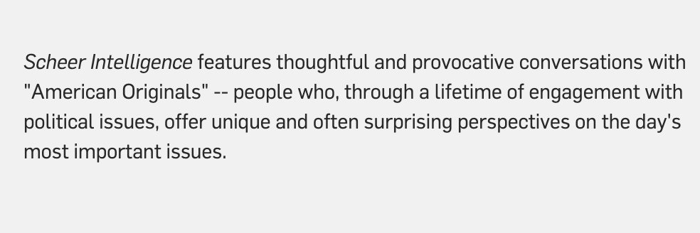 Scheer Intelligence banner