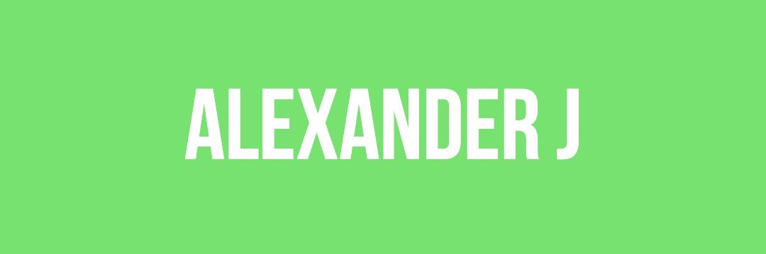 itsalexander_J's profile banner image