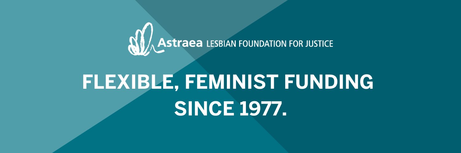 Astraea Foundation's banner