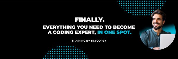 IAmTimCorey Profile Banner