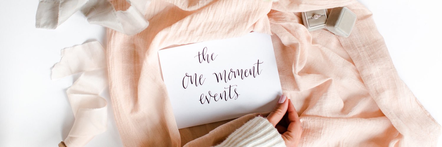 TheOneMomentWed's profile banner image