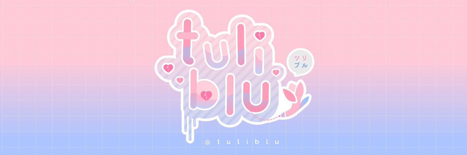 🌸 — t u l i b l u — 🌸 @ VGEN CMMS OPEN! banner