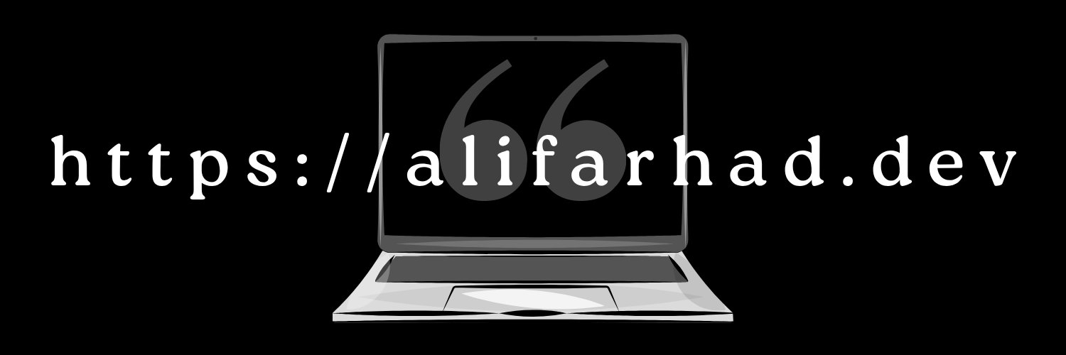 notfarhad's profile banner image