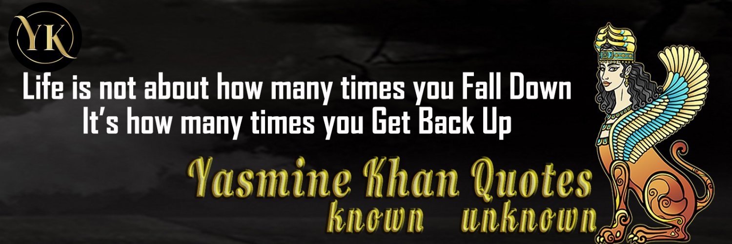 yasminekhan's profile banner image