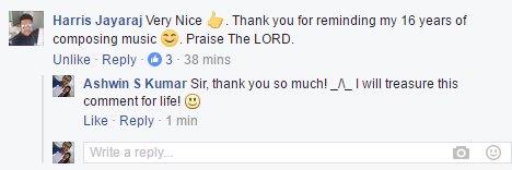 Ashwin S Kumar banner