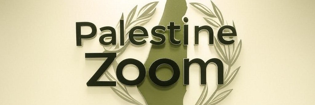 Palestine Zoom banner