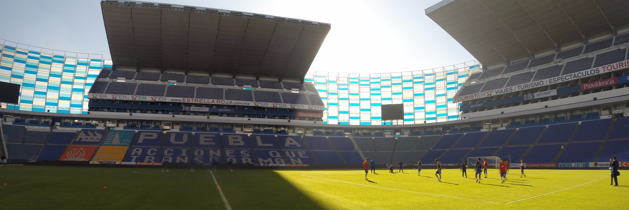 Puebla F.C. Fans banner