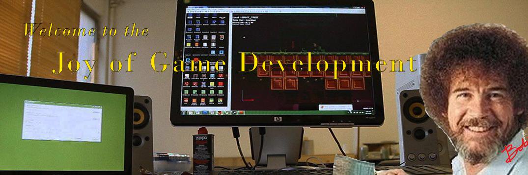 Bob Ross, Game Dev banner