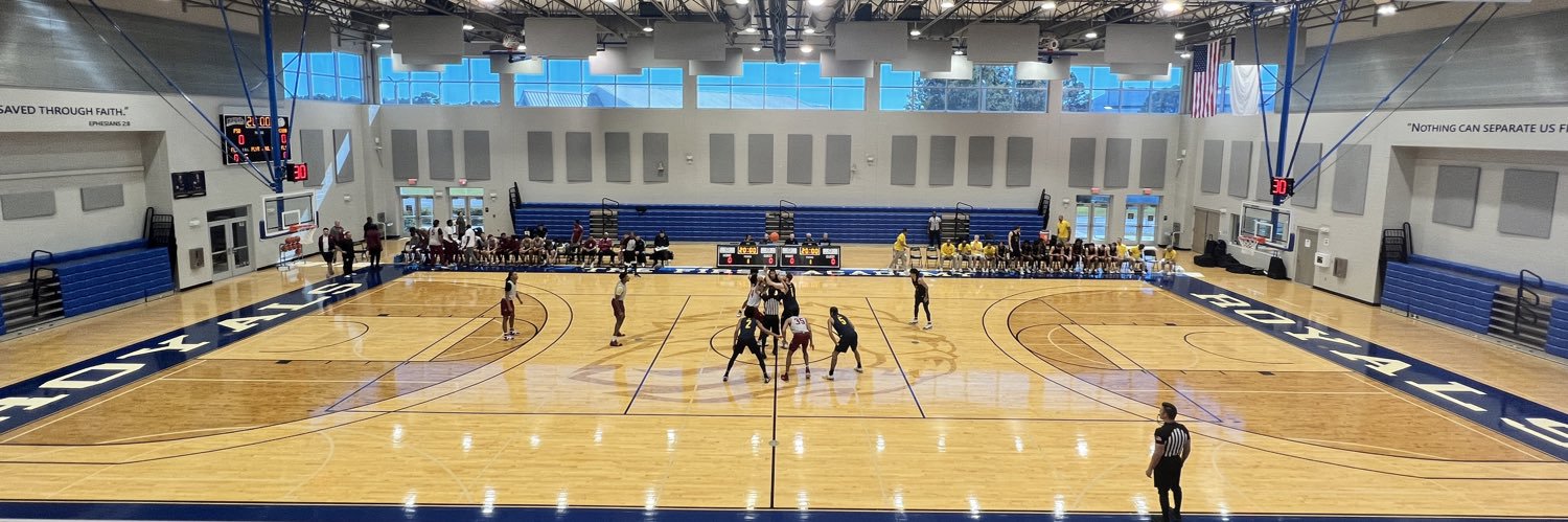 The First Academy Basketball banner