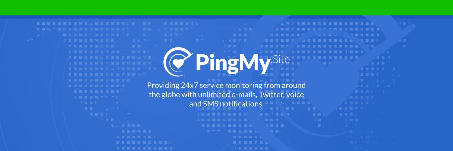 PingSite's profile banner image