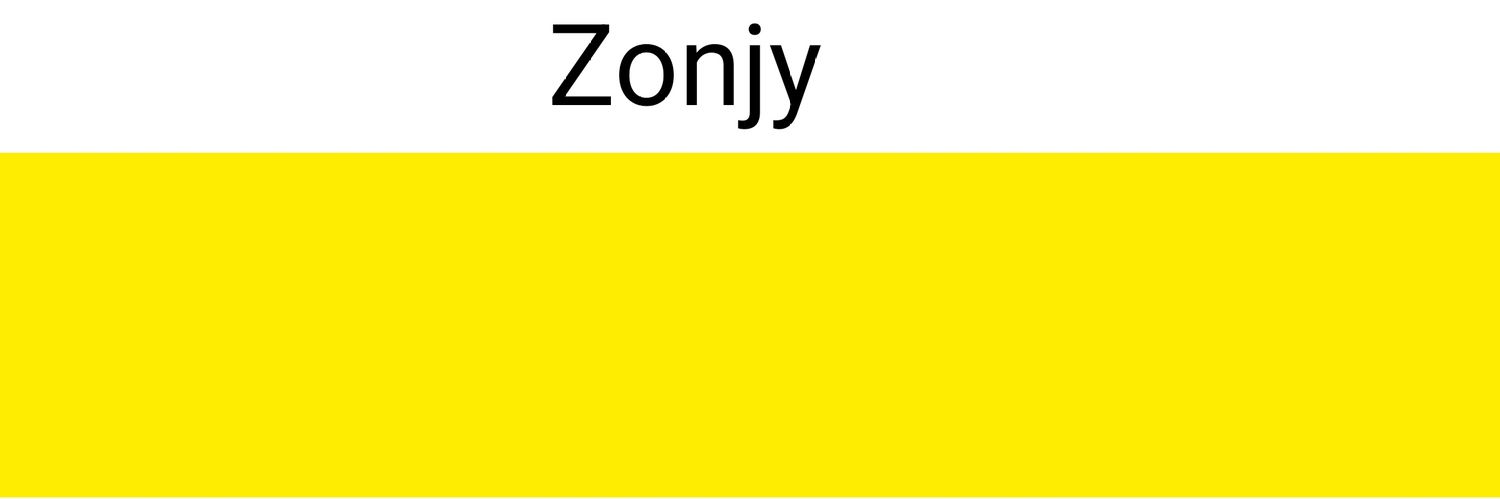 Zonjy banner