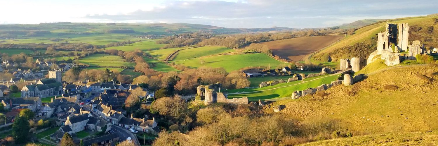 Corfe Castle banner