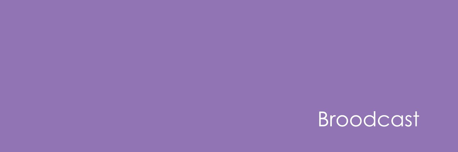 Broodcastapp's profile banner image