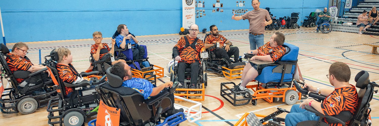 Ayrshire Tigers Powerchair Football Club SCIO banner