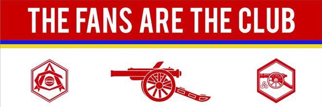 Arsenal Davey banner